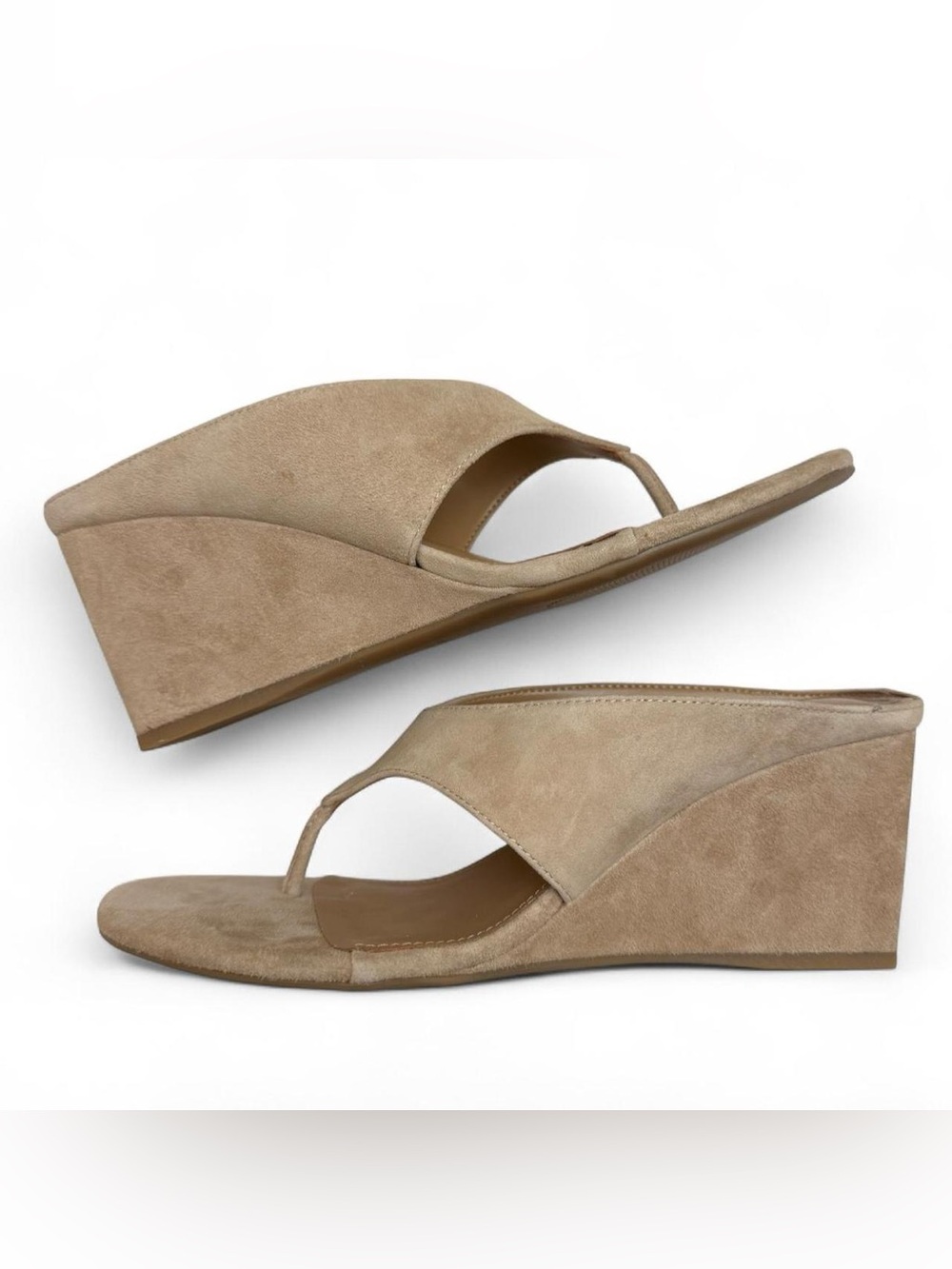 Marc Fisher Udena Wedge Thong Sandal Brand